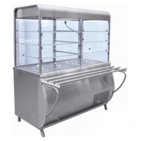 Прилавок-витрина холодильный ПВВ-70М-С-НШ