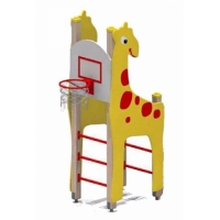 Игровой комплекс "Жираф с баскетбольным щитом"