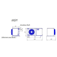 Компрессорно-конденсаторный блок Intercold ККБМ-TFH2480