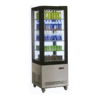 Витрина холодильная Starfood 400L