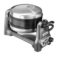 Вафельница KitchenAid 5KWB110EMS серебряный медальон